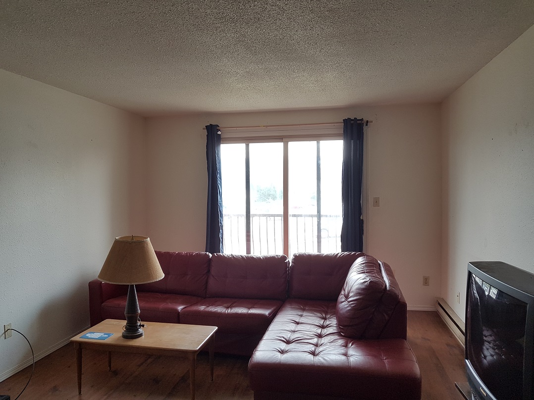 The Living Room in One of Our 2 Bedroom Apartments